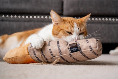Fog City Pet x Feline Frenzy Fur-mented Loaf Kicker Toy